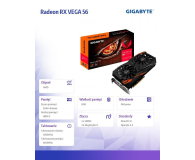 Gigabyte Radeon RX Vega 56 Gaming OC 8GB HBM2 - 403815 - zdjęcie 2